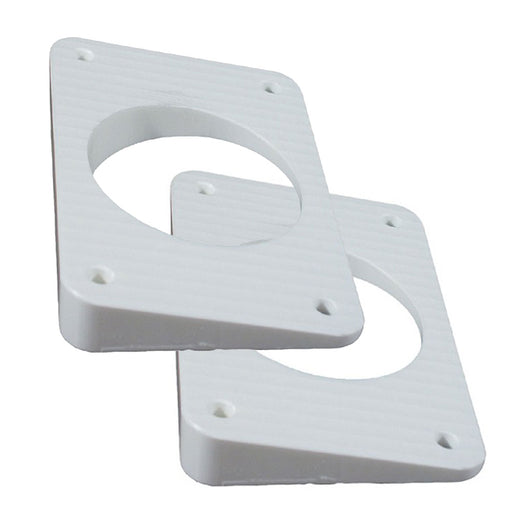 TACO Wedge Plates fGrand Slam Outriggers  White WP150WHA1