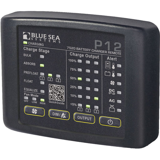 Blue Sea 7520 P12 LED Remote fBattery Chargers 7520