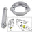 Tecnoseal Anode Kit wHardware  Volvo DuoProp 280  Aluminum 20702AL