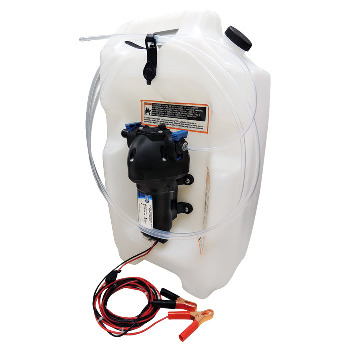 Jabsco Flat Tank Oil Changer System  312 Gallon Tank  12V 178602012