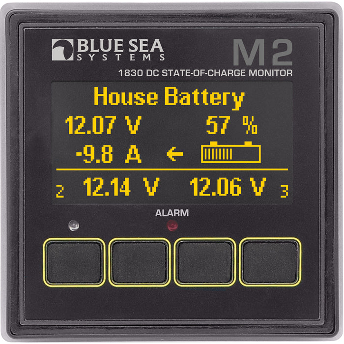 Blue Sea 1830 M2 DC SoC State of Charge Monitor 1830