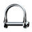 Ronstan Wide Dee Shackle  18 Pin  1532L x 1132W RF1850S