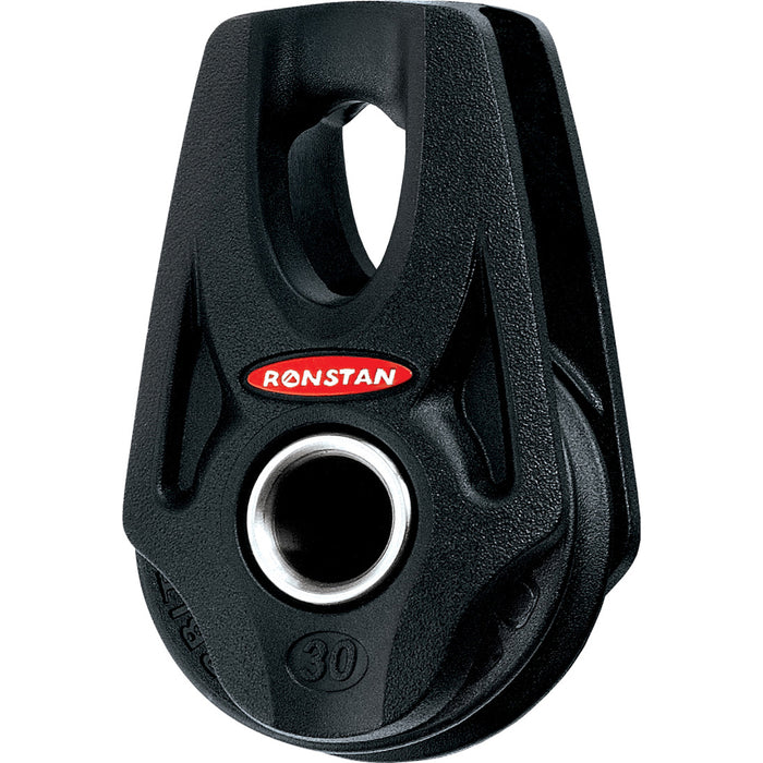 Ronstan Series 30 Ball Bearing Orbit Block  Single  Becket  Lashing head RF35101