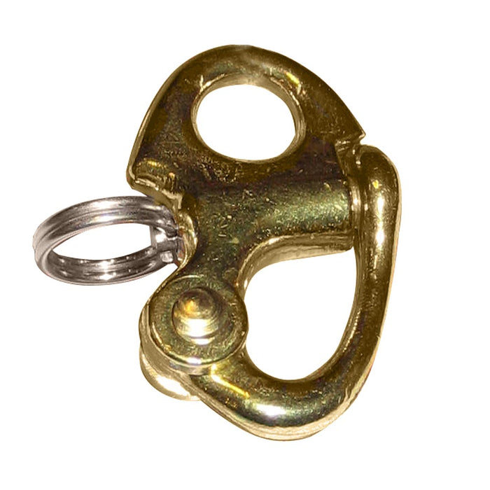Ronstan Brass Snap Shackle  Fixed Bail  415mm 158 Length RF6000