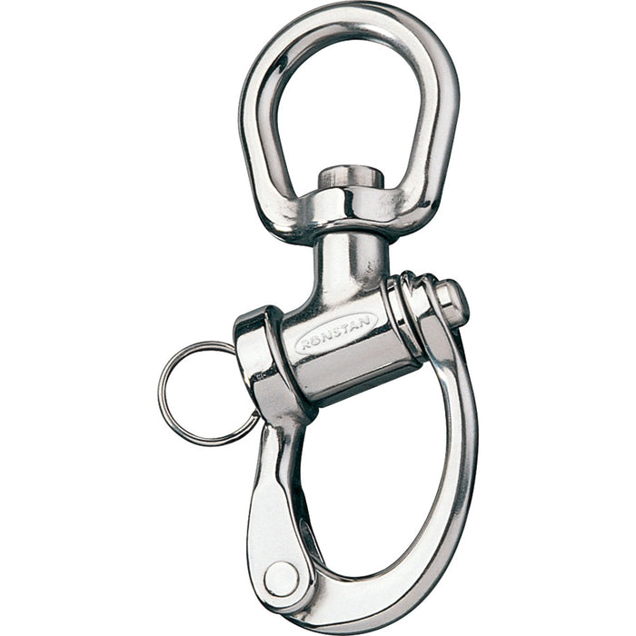 Ronstan Trunnion Snap Shackle  Large Swivel Bail  122mm 434 Length RF6321