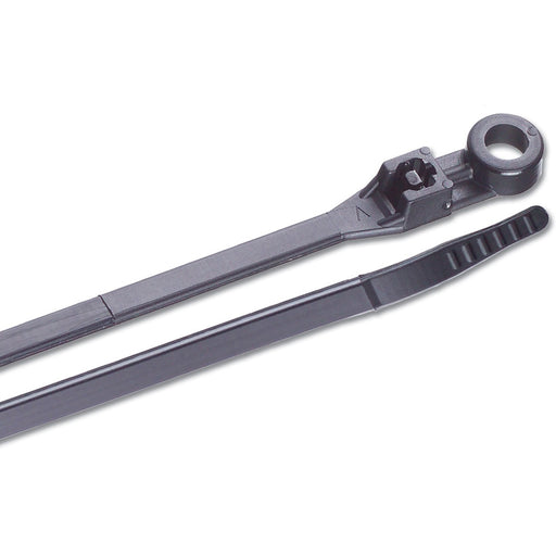 Ancor 6 UV Black Mounting Cable Zip Ties  25 Pack 199252