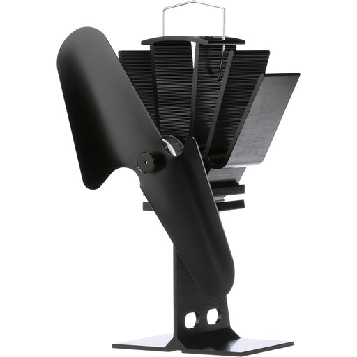 Ecofan by Caframo Original Heat Powered Stove Fan  Black Blade 800CAXBX