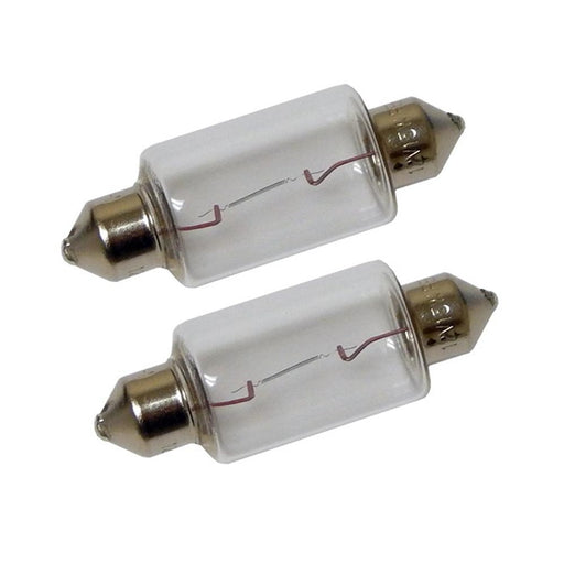 Perko Double Ended Festoon Bulbs  12V 15W 97A  Pair 0070DP1CLR