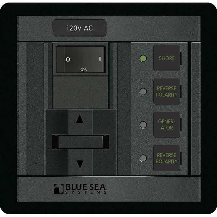 Blue Sea 1208 120V AC 2 Sources  30A 1208