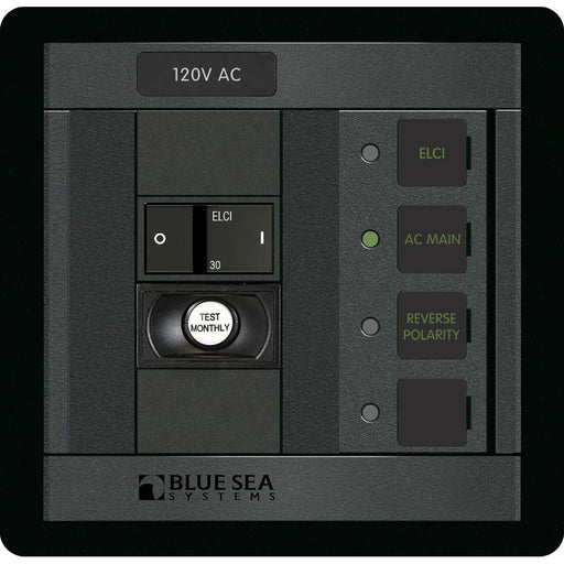 Blue Sea 1502 ELCI Main 30A Double Pole Panel 1502