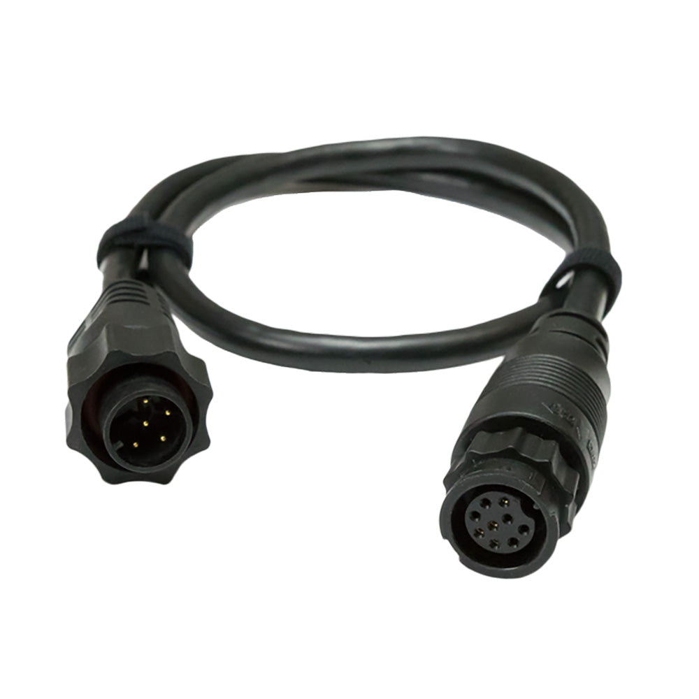 Navico 9 Pin Black Transducer to a 7 Pin Blue Unit Adapter 00012571001