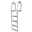Dock Edge Fixed Eco  Weld Free Aluminum 4Step Dock Ladder 2074F