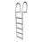 Dock Edge Fixed Eco  Weld Free Aluminum 5Step Dock Ladder 2075F