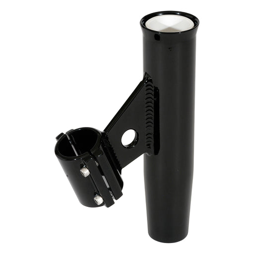 Lees ClampOn Rod Holder  Black Aluminum  Vertical Mount  Fits 1660 OD Pipe RA5003BK