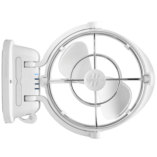 SEEKR by Caframo Sirocco II 3Speed 7 Gimbal Fan  White  1224V 7010CAWBX