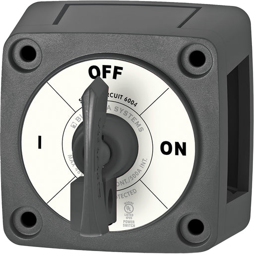 Blue Sea 6004200 Single Circuit ONOFF wLocking Key  Black 6004200