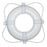 Taylor Made Foam Ring Buoy  24  White wWhite Grab Line 361