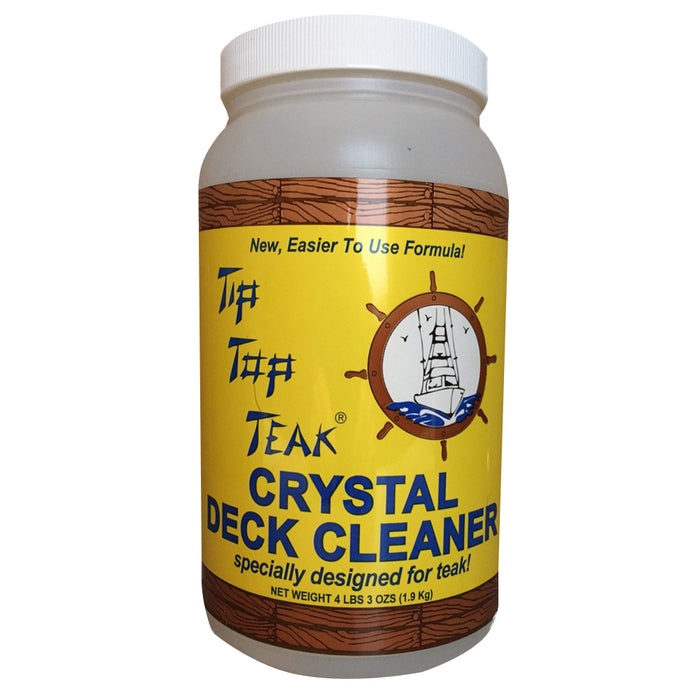 Tip Top Teak Crystal Deck Cleaner  Half Gallon 4lbs 3oz TC 2001