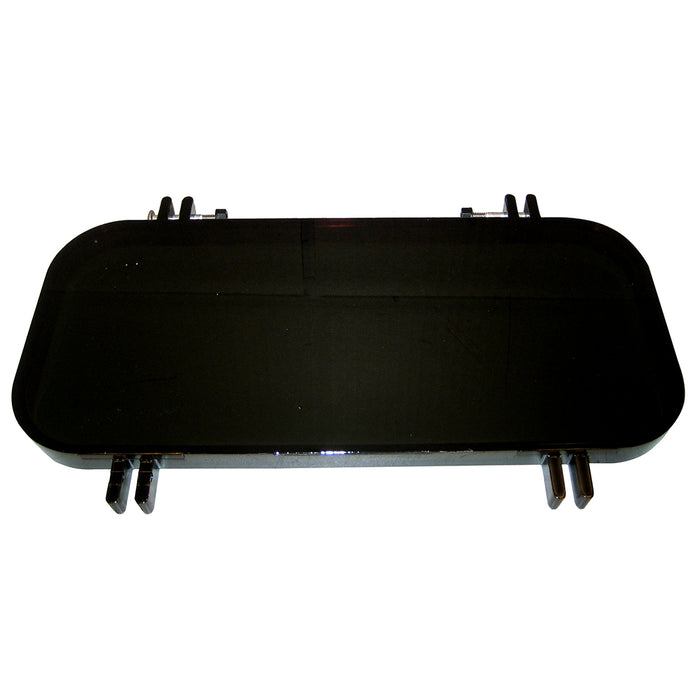 Beckson Replacement Portlight Lens Only  5 x 12  Smoke LNZ512S