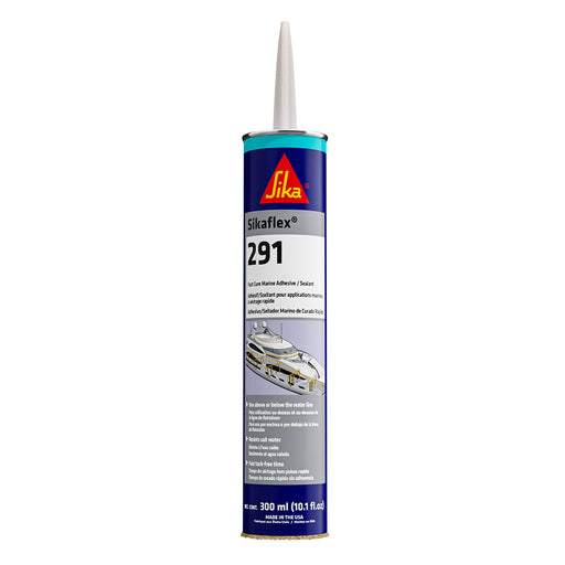 Sika Sikaflex 291 Fast Cure Adhesive  Sealant 103oz300ml Cartridge  White 90919