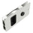 Southco Flush Sliding Door Latch  Square  Aluminum MF0111060