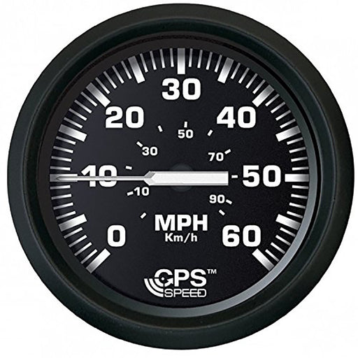 Faria Euro Black 4 Speedometer 60MPH GPS 32816