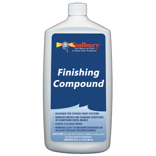 Sudbury Finishing Compound  32oz Liquid 446