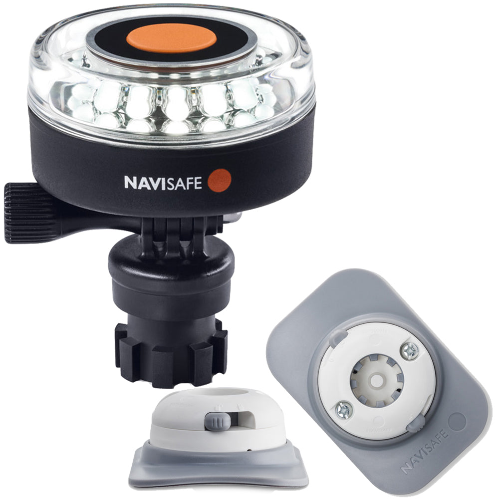 Navisafe Navilight 360 2NM White wNavimount Base  RIB Mount  White 040KIT4