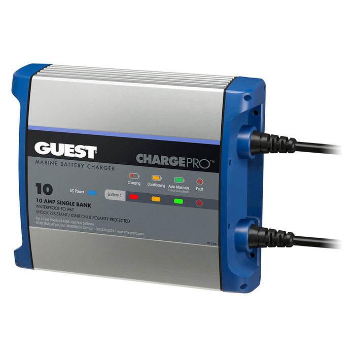 Guest OnBoard Battery Charger 10A  12V  1 Bank  120V Input 2710A