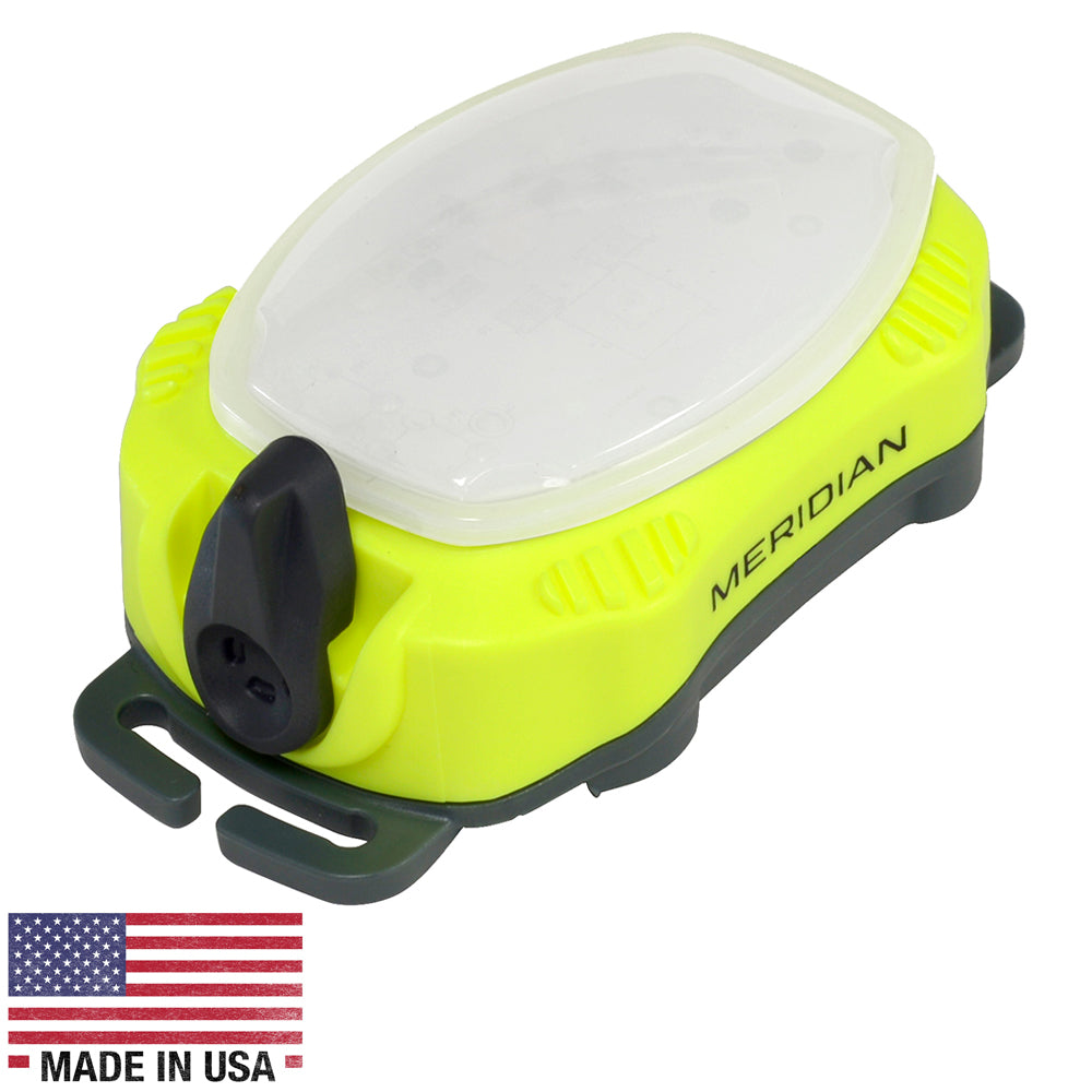 Princeton Tec Meridian Strobe  Beacon  Neon Yellow STNY