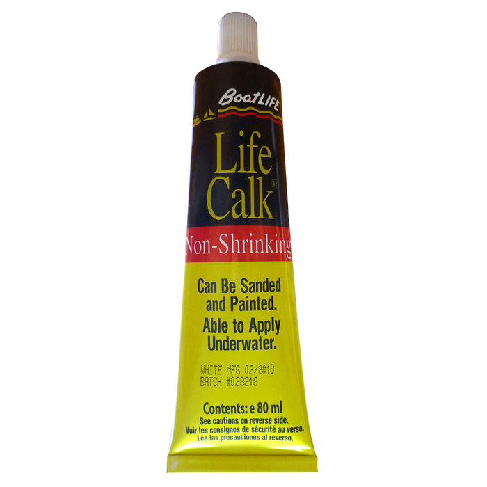 BoatLIFE LifeCalk Sealant Tube  NonShrinking  28 FL Oz  Black 1031