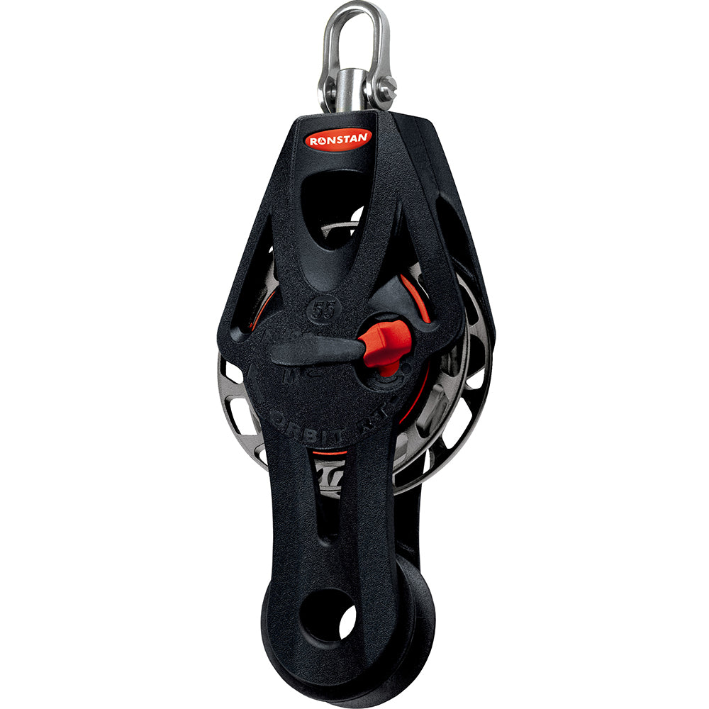 Ronstan Series 55 Ratchet Mount Orbit Block  Fiddle Becket Swivel RF56510