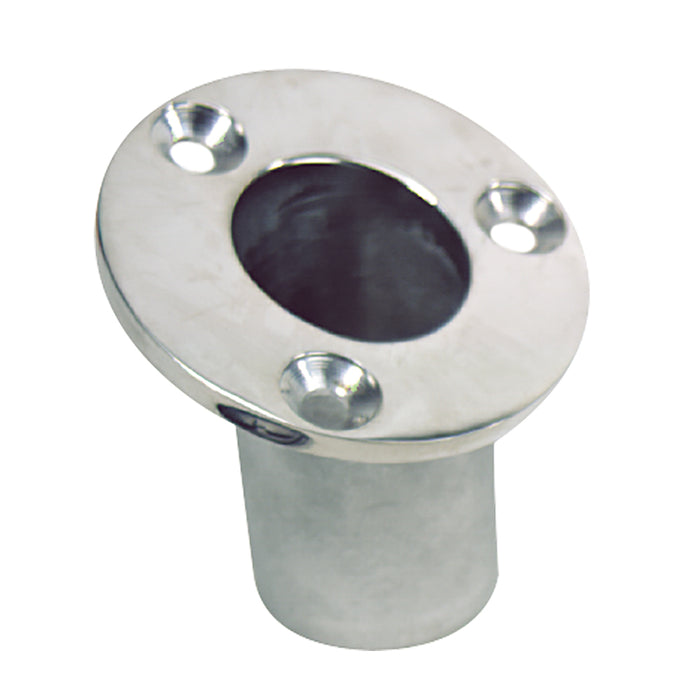 Whitecap Flush Mount Flag Pole Socket  Stainless Steel  114 ID 6170