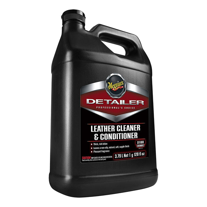 Meguiars Detailer Leather Cleaner  Conditioner  1Gallon D18001