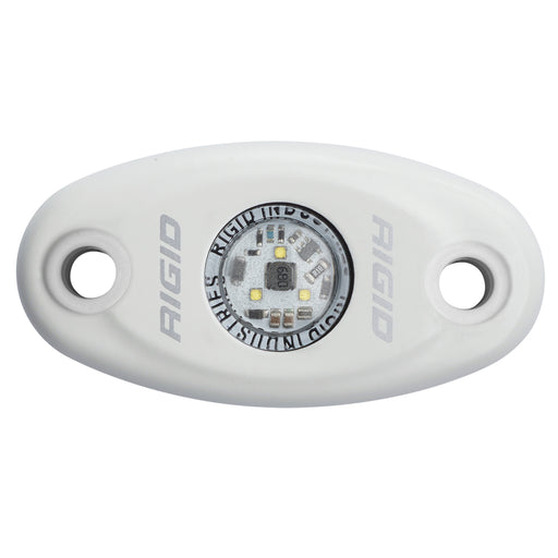 RIGID Industries ASeries White Low Power LED Light  Single  White 480153