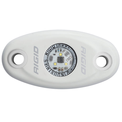 RIGID Industries ASeries White Low Power LED Light  Single  Natural White 480143