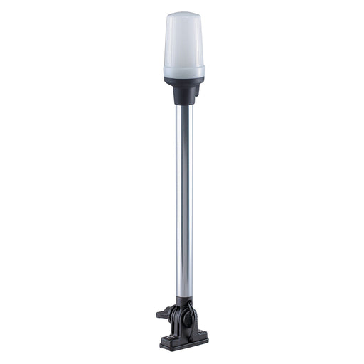 Perko Fold Down AllRound Pole Light  Vertical Mount  White 1137DP0CHR
