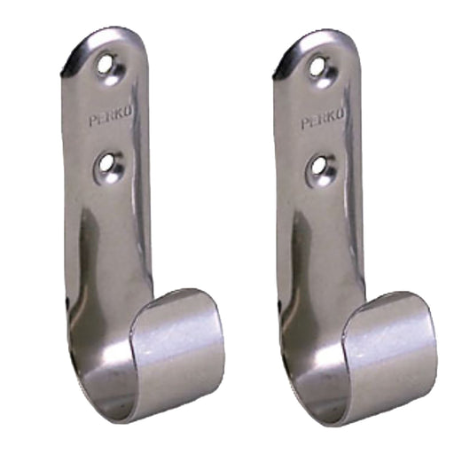 Perko Stainless Steel Boat Hook Holders  Pair 0492DP0STS