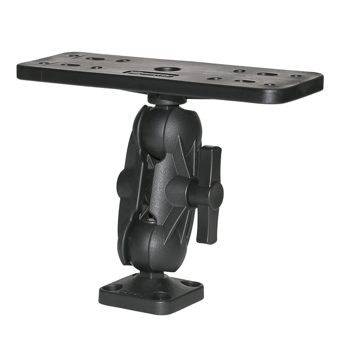 Scotty 163 15 Ball Mount wFishfinder  Universal Mounting Plate 0163