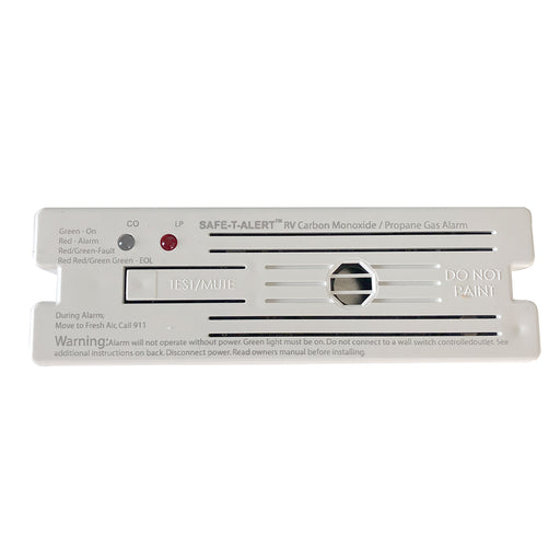SafeTAlert Combo Carbon Monoxide Propane Alarm Surface Mount  White 35741WHT