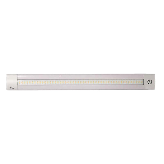 Lunasea Adjustable Linear LED Light wBuiltIn Dimmer  20 Warm White wSwitch LLB32LW0100