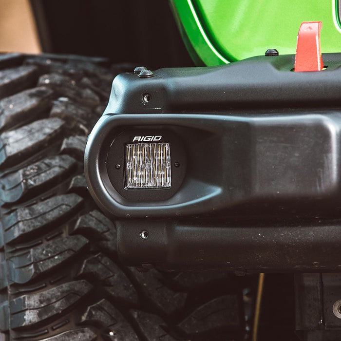 RIGID Industries 2018 Jeep Wrangler JL Fog Mount f2 DSeries Lights 41660