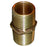 GROCO Bronze Pipe Nipple  34 NPT PN750