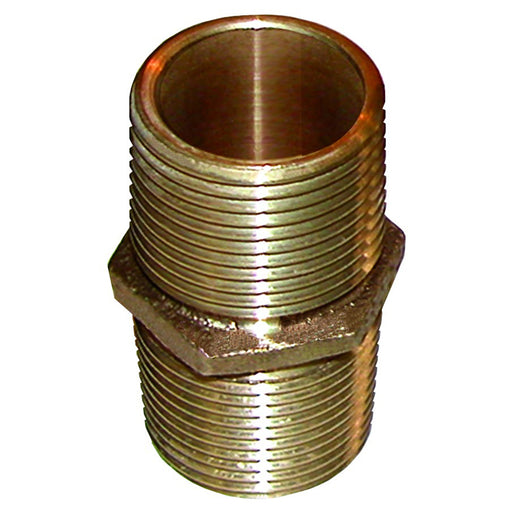 GROCO Bronze Pipe Nipple  112 NPT PN1500