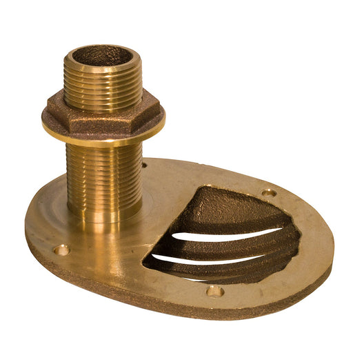 GROCO 12 Bronze Combo Scoop ThruHull wNut STH500W