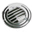 SeaDog Stainless Steel Round Louvered Vent  4 3314241