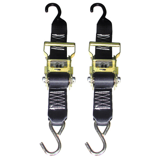 Rod Saver HeavyDuty Ratchet Trailer TieDown  2 x 3  Pair R2TTD3