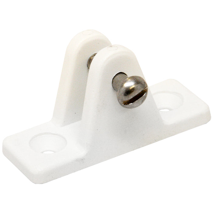 SeaDog Nylon Angled Deck Hinge  White 2732311