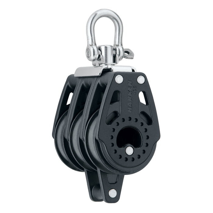 Harken 40mm Carbo Air Triple Swivel Block wBecket 2641