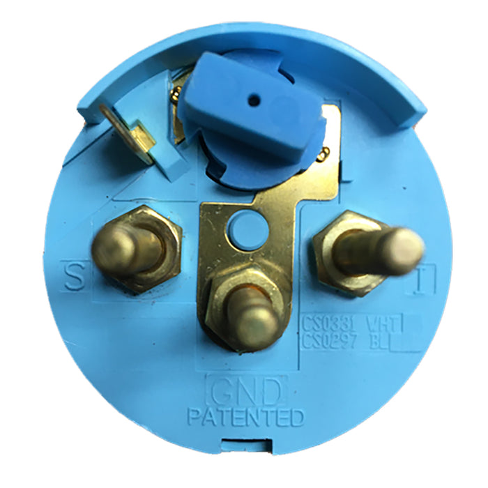 Faria Chesapeake Black 2 Fuel Level Gauge Metric 13721